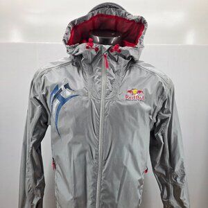 Puma Red Bull Racing Team Rain Silver Vintage Jacket  Men’s Sz Medium